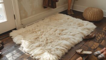 Tapis shaggy pour les zones de passage : robustesse et style