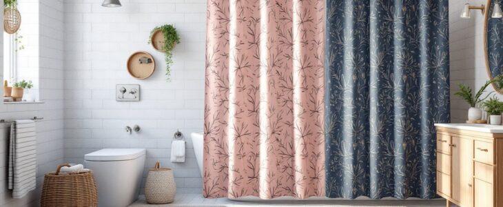 Salle de bain créative : 7 thèmes déco à explorer avec un rideau de douche unique Salle de bain créative : 7 thèmes déco à explorer avec un rideau de douche unique