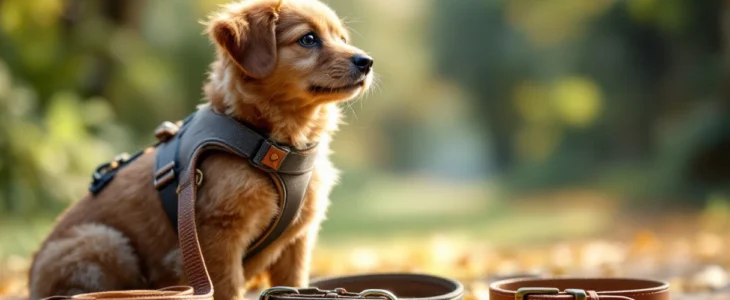 Sélection d’accessoires de promenade pour chiens : allier confort et sécurité