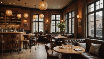 Déco cosy : cafés et hôtels au bois chaleureux