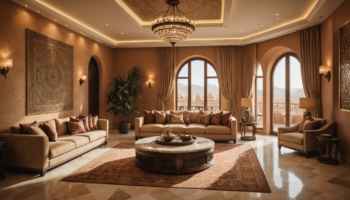 Inspirations orientales : les tendances déco venues d’Abu Dhabi