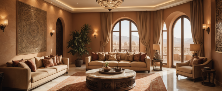 Inspirations orientales : les tendances déco venues d’Abu Dhabi