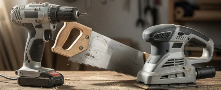 Perceuses, scies, ponceuses : tout savoir sur les équipements indispensables du bricoleur