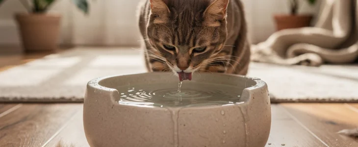 Une hydratation saine et ludique grâce aux fontaines à eau pour chat