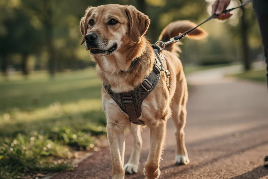 Le harnais chien anti traction : la solution pour des promenades sans stress