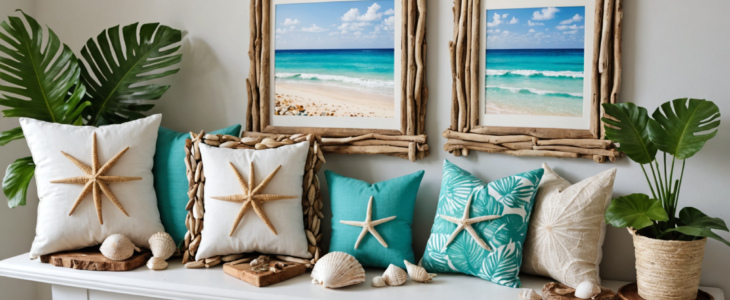 Déco de bord de mer et inspirations tropicales