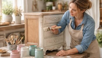 Relooker des meubles anciens avec la peinture à la craie Annie Sloan