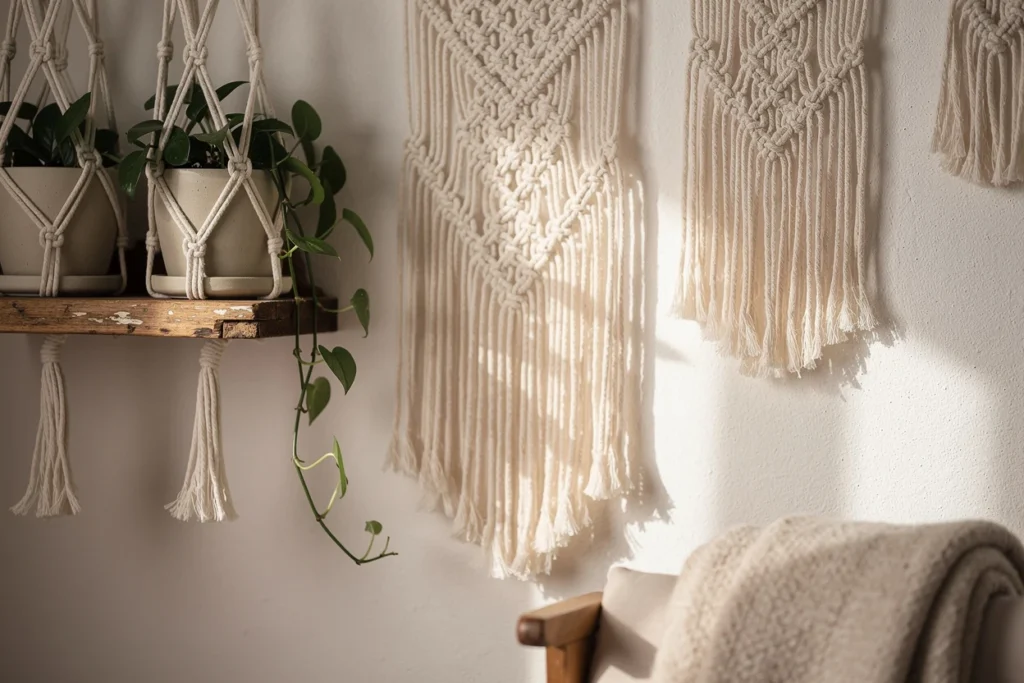 Décoration macramé : notre sélection pour toutes les pièces