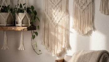 Décoration macramé : notre sélection pour toutes les pièces