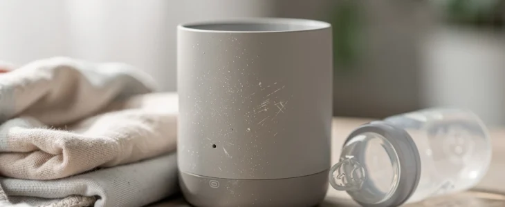 Chauffe-biberon nomade prêt en 2 minutes : solution express pour parents en déplacement