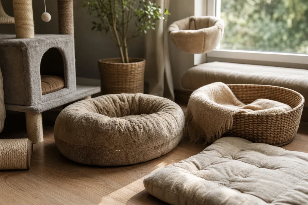 Passionfelins.com : zoom sur les différents types de couchage pour chat